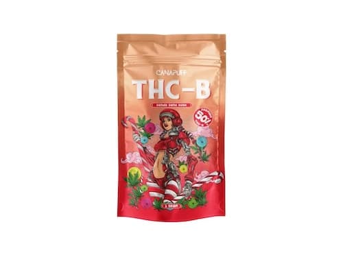 Canapuff THC-B kwiaty Candy Cane Kush 50% 1g