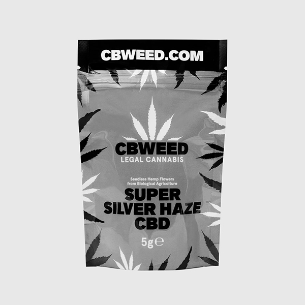 CBWEED CBD kwiat konopi Super Silver Haze 5g 