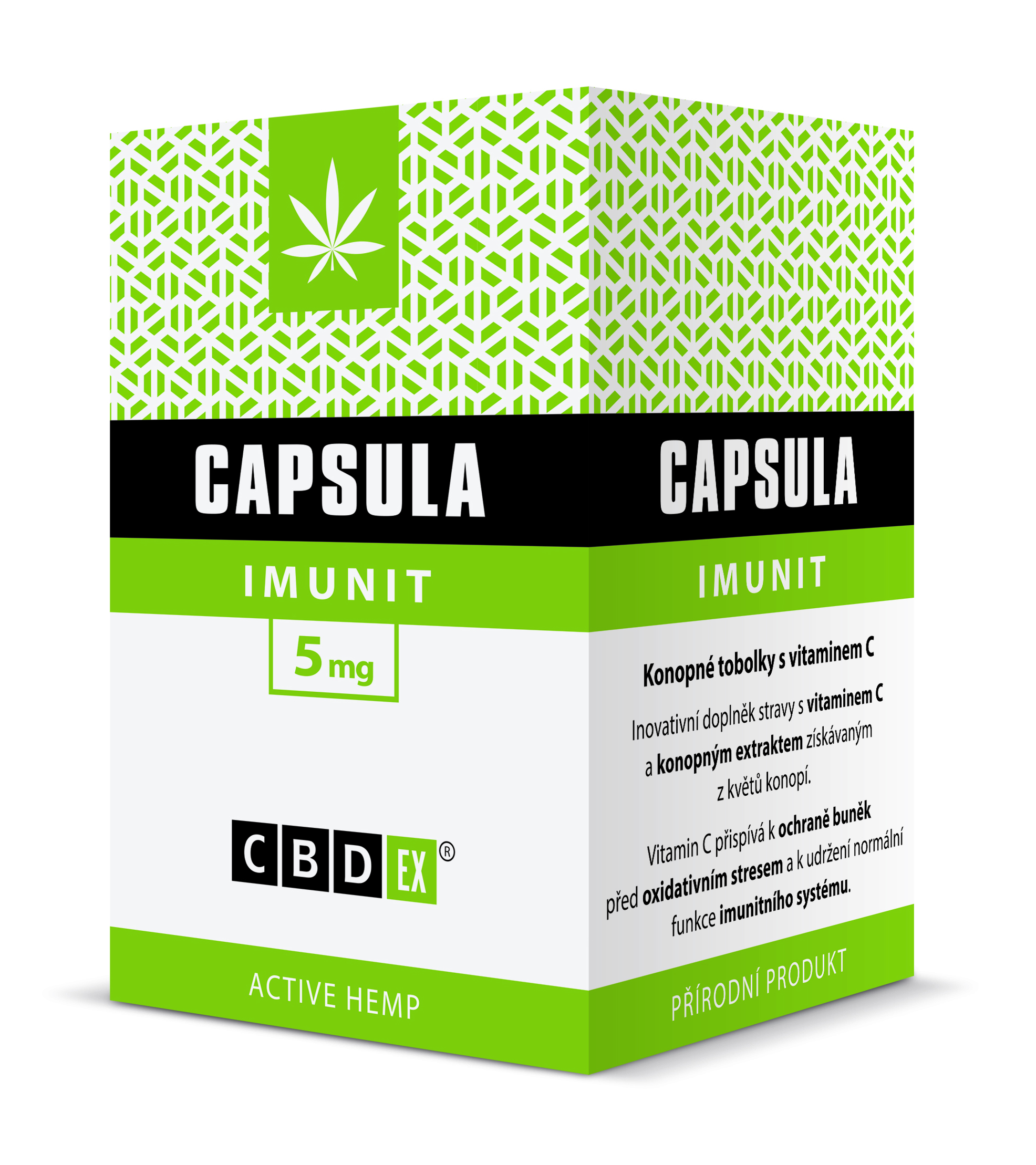 CBDex CBD Capsula Imunit 60 kapsułki