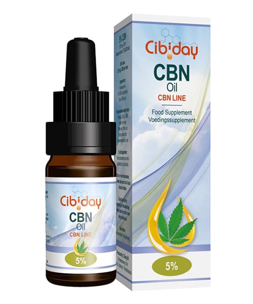 Krople oleju CBN 5% 10ml Cibiday