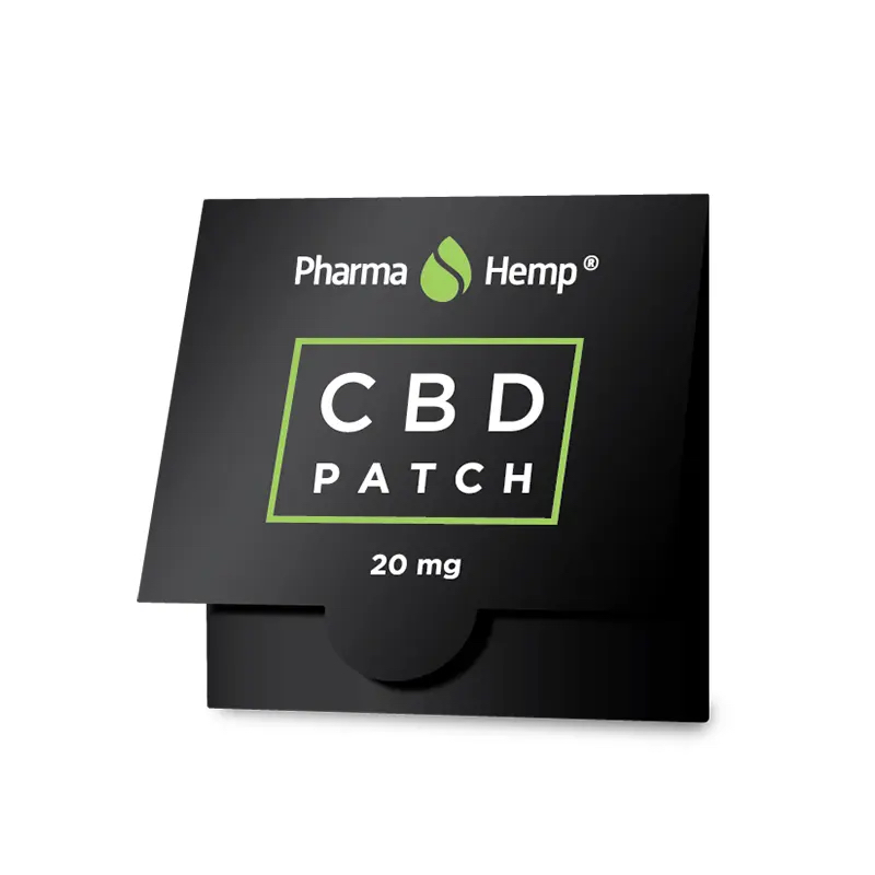 Plastry CBD 20 mg Pharma Hemp