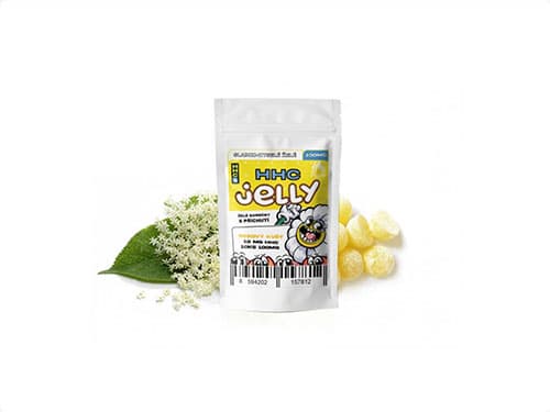 Czech CBD HHC Jelly Czarny Bez 100 mg 10 szt