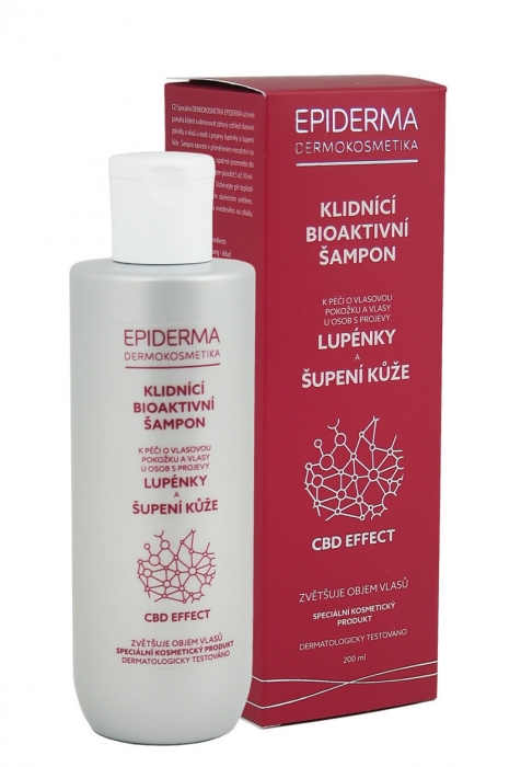 EPIDERMA Bioaktywny szampon CBD na łuszczycę 200 ml