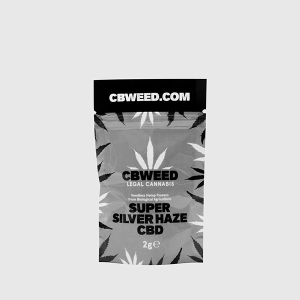 CBWEED CBD kwiat konopi Super Silver Haze 2g 
