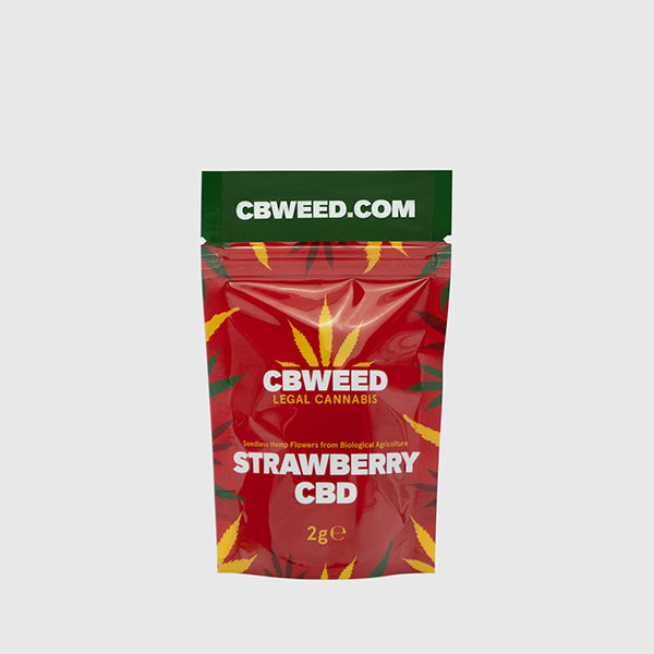CBWEED CBD kwiat konopi Strawberry 2g 