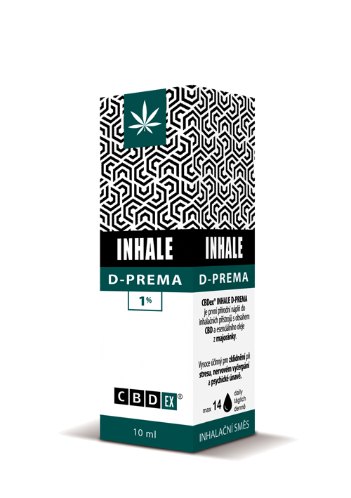 CBDex CBD Inhale D-Prema 1% 10ml