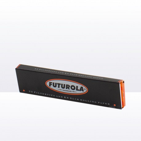 Bibułki papierosowe orange + filtry papierosowe 32szt Futurola