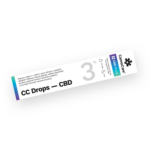 CannaCare krople CC Drops z CBD 3% 7 ml