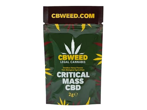 CBWEED CBD kwiat konopi Critical Mass 2g 