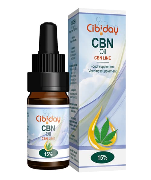 Krople oleju CBN 15% 10ml Cibiday