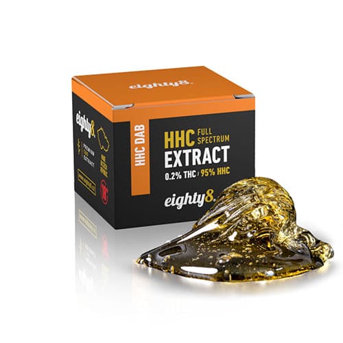 Eighty8  HHC Extract DAB 95% 1g
