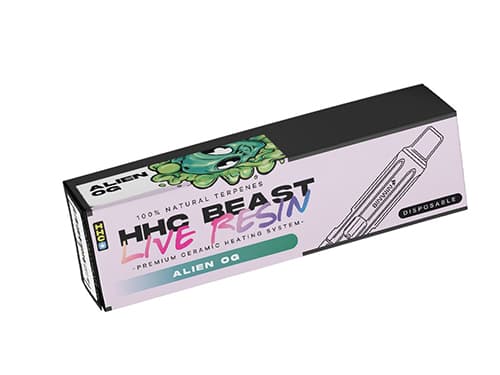 Czech CBD HHC Vape Beast Alien OG Live Resin 94 % 1 ml