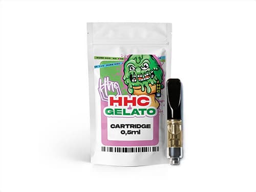 Czech CBD HHC cartridge Gelato 94 % 0,5 ml