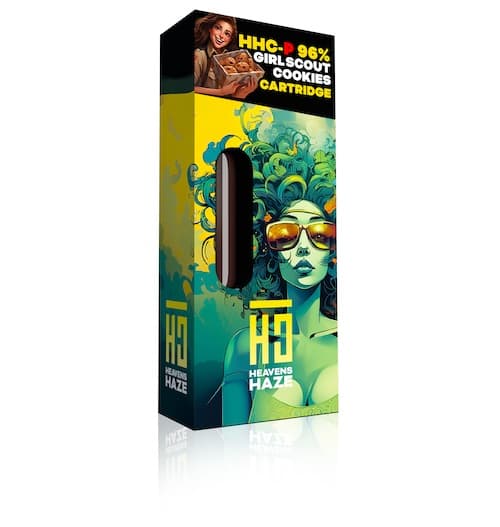 HEAVENS HAZE Cartridge Girl Scout Cookies 96% HHC-P 1ml