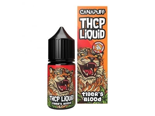 Canapuff THCP Liquid 1.5000mg Tiger's Blood 10ml% THCP 1ml