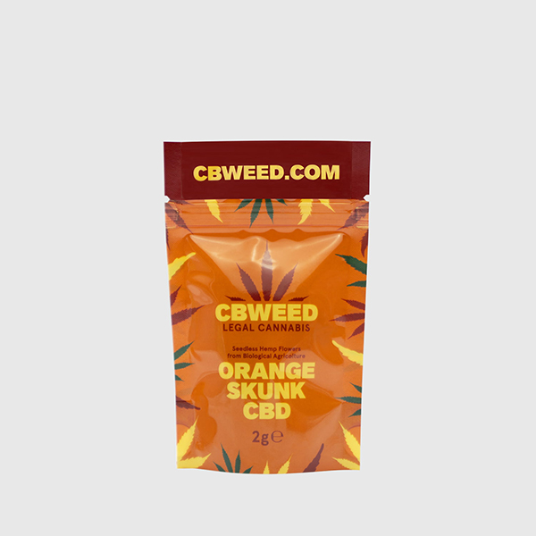CBWEED CBD kwiat konopi Orange Skunk 2g 