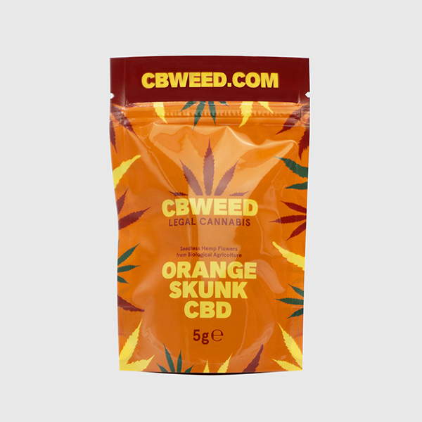 CBWEED CBD kwiat konopi Orange Skunk 5g 