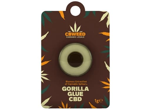 CBWEED Gorilla Glue CBD hash 1g