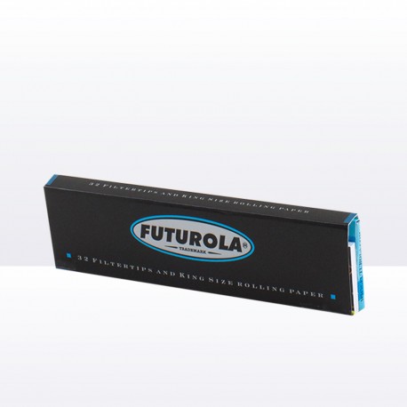 Bibułki papierosowe blue + filtry papierosowe 32szt Futurola