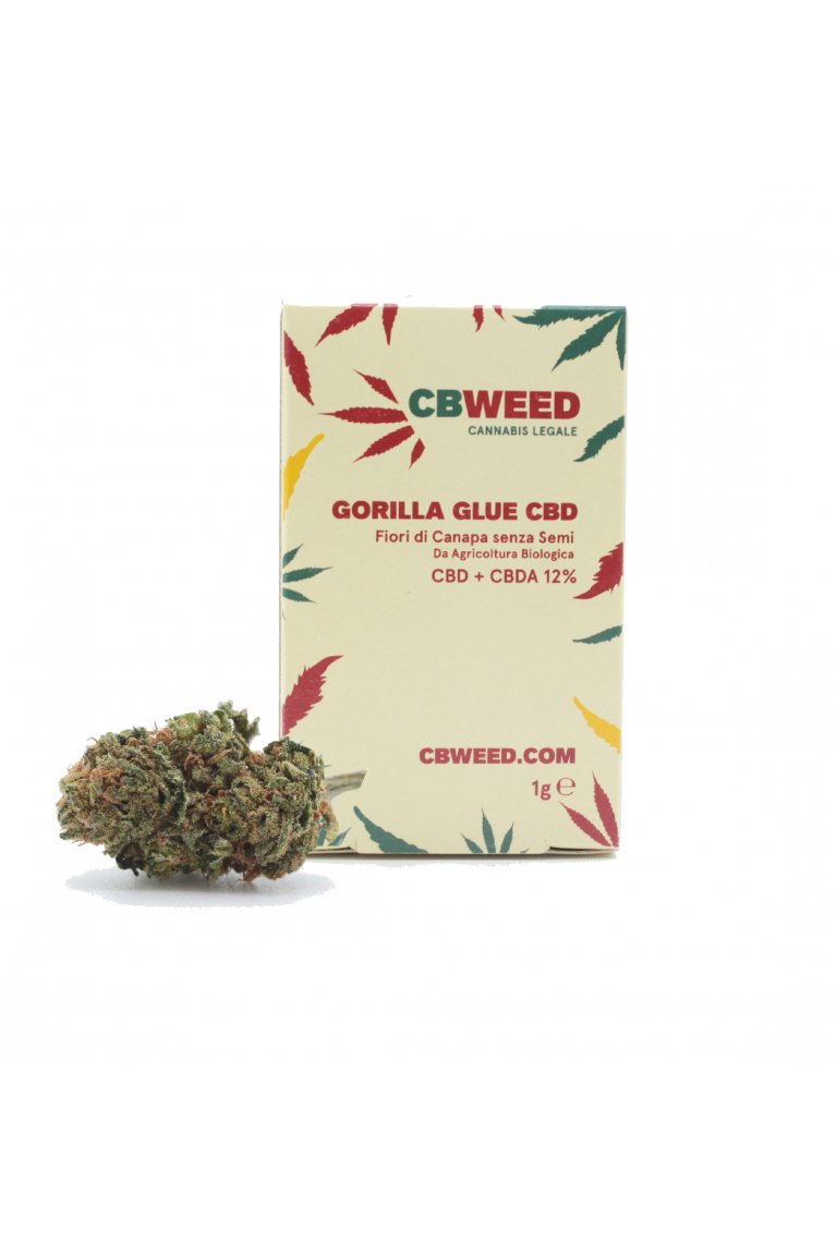 CBWEED CBD kwiat konopi Gorila Glue 1g 