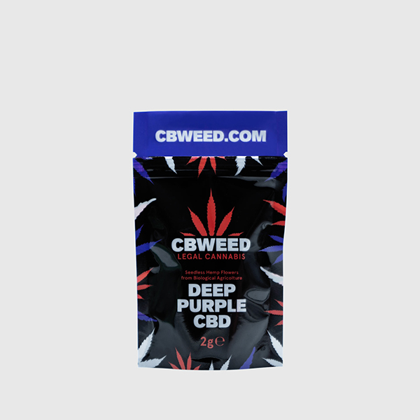 CBWEED CBD kwiat konopi Deep Purple 2g 