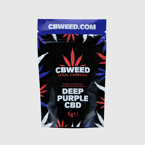 CBWEED CBD kwiat konopi Deep Purple 5g 