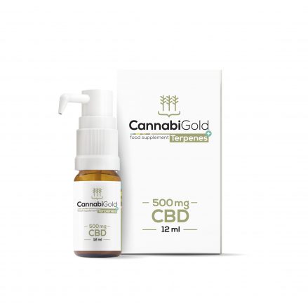 Cannabigold Terpenes CBD i terpeny w oleju 500 mg 12ml
