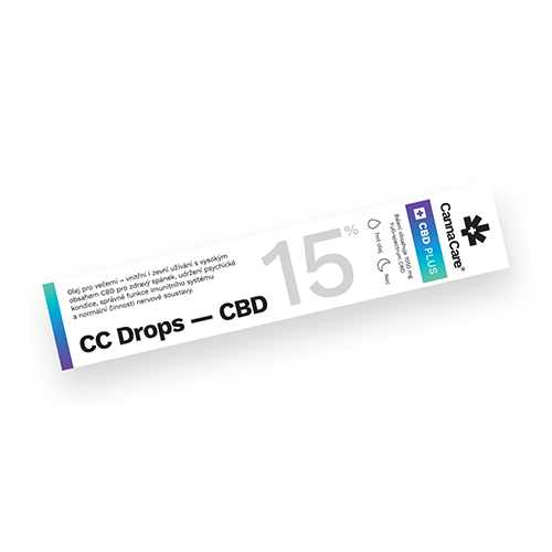 CannaCare krople CC Drops z CBD 15% 7 ml