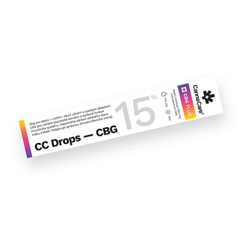 CannaCare krople CC Drops z CBG 15% 7 ml