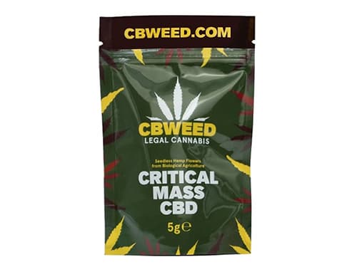 CBWEED CBD kwiat konopi Critical Mass 5g 