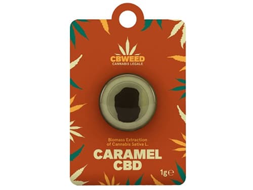 CBWEED Caramel CBD hash 1g