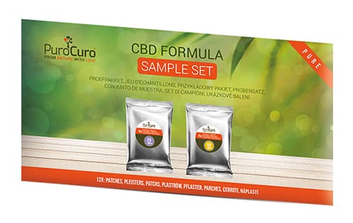 PuroCuro Hemp CBD Patch Tester 6x 25 mg i 6x 50 mg